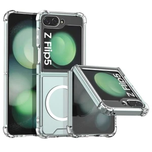 Für Samsung Galaxy Z Flip 5 5G MagSafe Magnethülle Klar Stoßfest Slim Cover - Bild 1 von 11