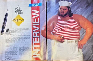 1990 WWF Wrestler Schlepper Fred Alex Ottman - Bild 1 von 2