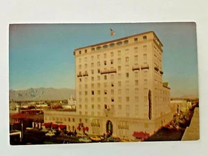 Vintage UNBESPOSTTE Postkarte Chrome Pioneer Hotel Tucson Arizona - Bild 1 von 2
