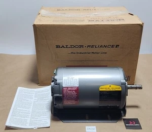 *NEW* Baldor ABB RM3116A Motor 1Hp Air Over 230/460V 60Hz 3~Phase + Warranty! - Picture 1 of 11
