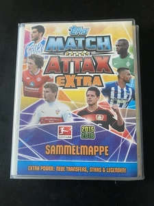 Match Attax Bundesliga Extra 15/16 Sammelmappe Komplett - Bild 1 von 23