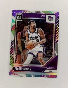 2024-25 Donruss Optic Malik Monk Jazz #108 Kings - Picture 1 of 2