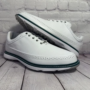 Adidas MC80 Spikeless Golf Shoes IE3526 White Green IE3526 Men's Size 11 NEW - Picture 1 of 11