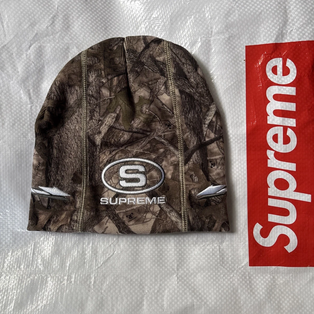 Supreme Racing Panel Beanie 