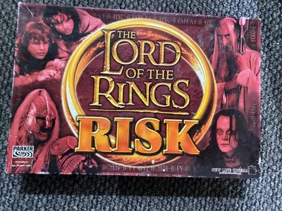 Lord of the Rings RISK - Board Game by Parker Games ( 2002 Hasbro) - Image 1 of 3