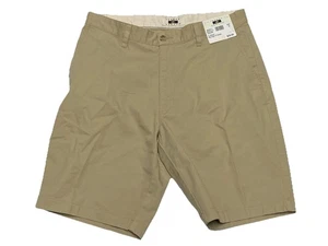 Joseph Abboud Shorts Men's 34 Tan Stretch Cotton Flat Front Chino. NEW! - Picture 1 of 6