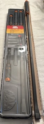 Mac Tools 4 Pc. Pry Bar Set w/Storage Tray Plus 42” Pry Bar (Orange) - Изображение 1 из 4