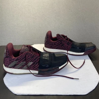 ADIDAS JAMES HARDEN VOL. 3 Playoff Maroon Mens Athletic Shoes Basketball Size 18 - Image 1 of 4