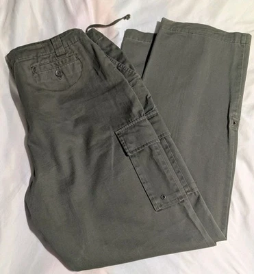 Pantalones cargo Nike ACG para mujer talla 12 verde oliva todas las condiciones equipo 100 % algodón Foto 1 de 4