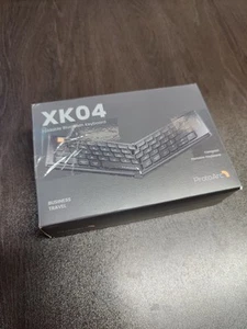 ProtoArc Foldable Compact Keyboard, XK04 Portable Bluetooth Keyboard  - Picture 1 of 2
