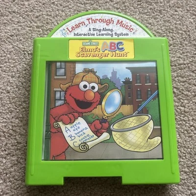 Learn Through Music Elmo's ABC Scavenger Hunt Cartridge Fisher Price Mattel 2002 - Image 1 of 3