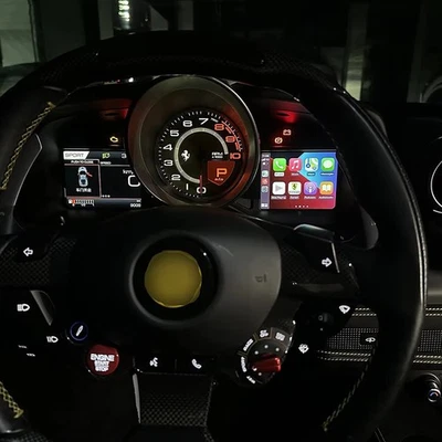 Wireless CarPlay Android Auto OEM Screen Upgrade Media Interface for Ferrari 488 - Image 1 of 4