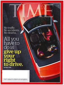 TIME Magazine March 7, 2016 Driverless Cars, Cruz, Rubio, ISIS, Antonin Sclia - Bild 1 von 1