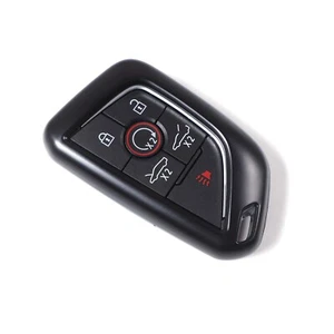 Matte Black ABS Car Key Decoration Cover Scratch Resistant Cover For Corvette C8 - Picture 1 of 12