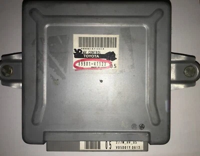 MÓDULO DE CONTROL DE VEHÍCULO HÍBRIDO TOYOTA PRIUS 2005 2006 89981-47123 OEM Foto 1 de 2