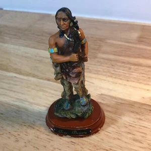 True Beauty Native American warrior figurine missing spear. - Picture 1 of 12
