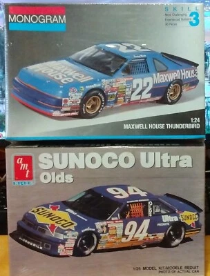 2 Car Lot of Sterling Marlin Model Kits by AMT Ertle/Monogram in 1/24 1/25 Scale - Image 1 of 3