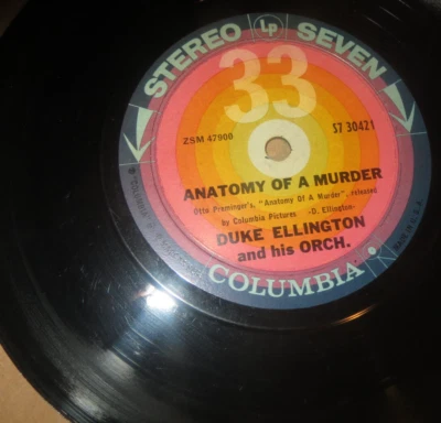 33RPM 7" Columbia 30421 Duke Ellington - Anatomy Murder / Flirtibird, nice EE-E - Image 1 of 3