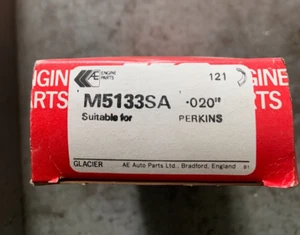 4.192 4.203 D4.203 PERKINS MAIN BEARING SET M5133SA .020 - Picture 1 of 3
