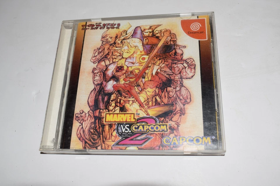 MARVEL VS CAPCOM 2 W/ CASE SEGA Dreamcast DC Japan Import US Seller (QSL38) - Image 1 of 3