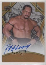 2018 Topps Legends of the WWE Hall Fame Bronze /99 Faarooq #A-FA Auto HOF