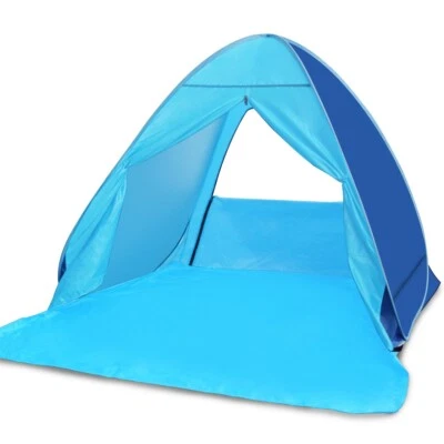 Kratax Brand New Portable Park Tents Picnic Sun Shelter UPF50+ Pop Up Beach Tent - Image 1 of 4