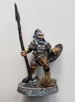 Vintage Ral Partha D&D Warrior Figure 02-205 Pro Painted - Image 1 of 4