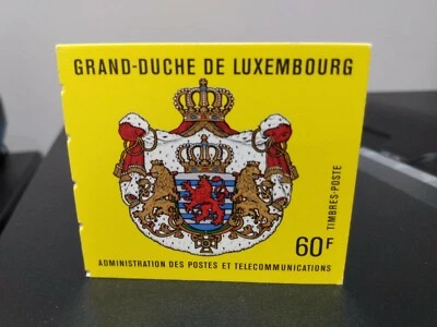 LUXEMBOURG 1989 25-Я ГОДОВЩИНА ВСТУПЛЕНИЯ GRAND JUKE JEAN БУКЛЕТ НОВОМ СОСТОЯНИИ - Изображение 1 из 2