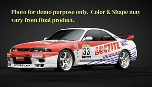 1/10 Lexan Clear RC Car Body Shell for Nissan GTR R33 Loctite WT 190mm - Picture 1 of 6