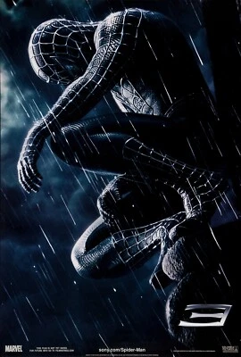 2007 Spiderman 3 Movie Poster 11X17 Peter Parker Tobey McGuire Marvel Comics🕷🍿 - Image 1 of 3