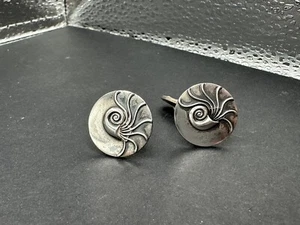 Georg Jensen Sterling Silver Cufflinks Model No. 52 by Henry Pilstrup - Picture 1 of 5