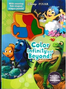 Disney Pixar Color Infinity and Beyond, Fish Puzzle, Nemo, Inside Out, Toy Story - Picture 1 of 2
