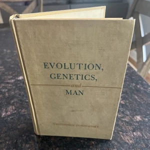 Evolution Genetik und Mensch — Theodosius Dobzhansky —1955— Hardcover Buch - Bild 1 von 10