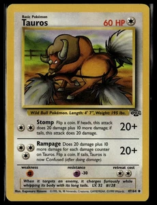 Jungle #47/64 Tauros Uncommon - Bild 1 von 2