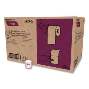 Cascades PRO B040 2-Ply Select Standard Bath Tissue - White (96/Carton) New - Picture 1 of 7