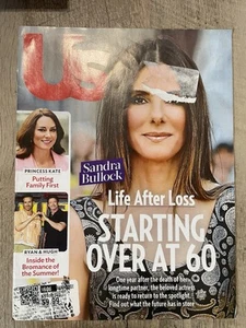 US Weekly Aug 12, 2024 Sandra Bullock Cover - Picture 1 of 2