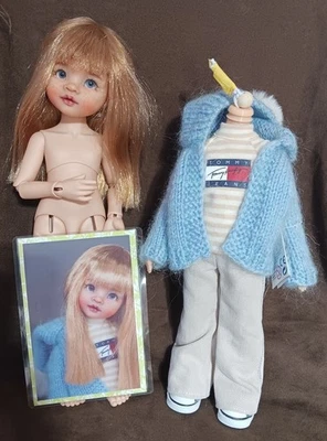 定制 OOAK Paola Reina 娃娃艺术家 Zhanna Ivko 树脂 BJD 身体 + 原装身体 — 第 1/4 张图片