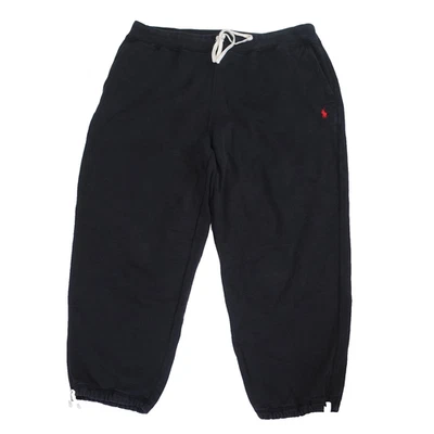 Pantalones deportivos Polo Ralph Lauren para hombre 3XB negro rojo pony cordón ocio Foto 1 de 4
