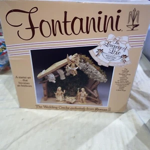 Belén vintage fontanini romano RARO deponer Italia con caja y papeles creche - Imagen 1 de 11