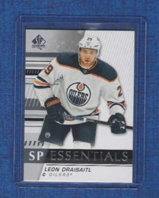 2019-20 Upper Deck SP Authentic Essentials # SPE-LD Leon Draisaitl - Image 1 of 2