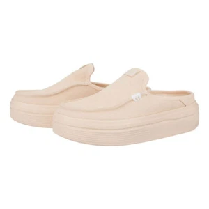 Hey Dude scarpe da donna aperte sabot Austin in pelle scamosciata zeppa platform - Picture 1 of 12