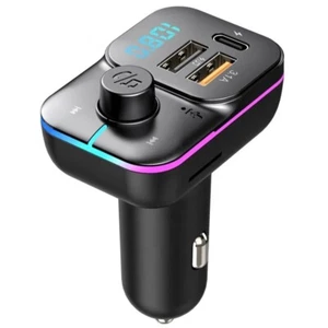 Kfz-FM-Sender, Bluetooth 5,0-Headset, Radio FM-Modulator,Auto Transmitter,USB,C - Bild 1 von 9