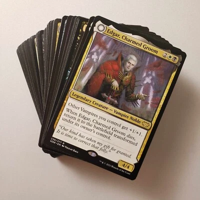 MTG Commander Edgar Charmed Groom Complete Vampire EDH Deck with Rares - Image 1 of 4