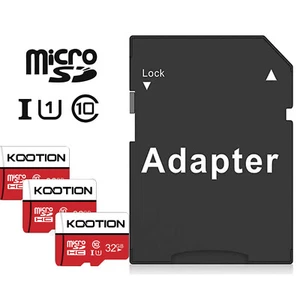 32 Go 3 Pack carte micro SD SDHC classe 10 carte mémoire flash pour téléphone appareil photo - Photo 1 sur 14