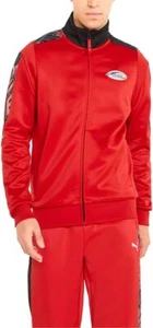 PUMA Ferrari Race T7 Track Jacket | Rosso Corsa Red |  NEW - Picture 1 of 3