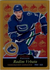 2015-16 O-Pee-Chee Platinum Retro Rainbow Gold #R56 Radim Vrbata /149