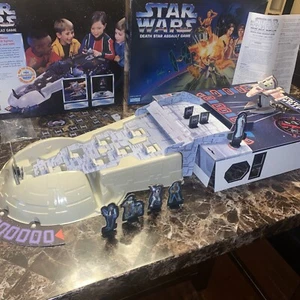 1995 Vintage Star Wars Death Star Assault Game by Parker Bros Near Complete - Picture 1 of 12
