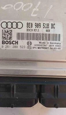 AUDI A4 2005 1,8 L módulo de motor turbo id 8E0909518BC usado OEM Foto 1 de 4