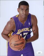 Andrew Bynum Los Angeles Lakers Signed 8x10 Matte Photo JSA Authenticated