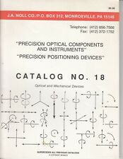 VINTAGE CATALOG - Precision Optical Components - 1992 - Instruments Devices